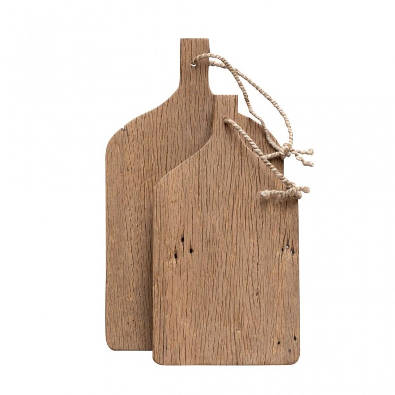 RAW WOODEN BOARDS SET OF 2